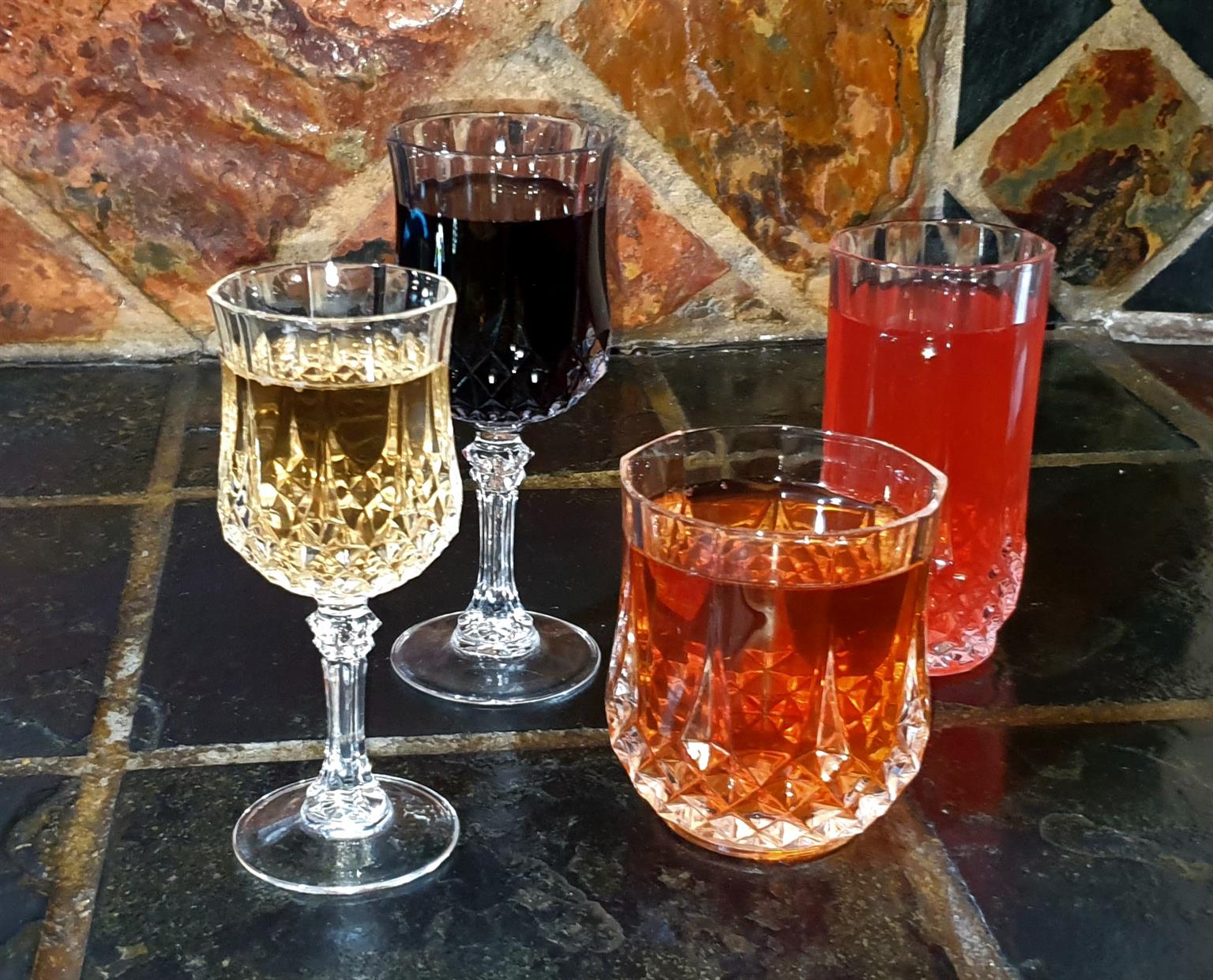 Cristal d’Arques Paris Longchamp  Crystal  Glasses Cristal d’Arques Paris Longchamp  Crystal  Glasses