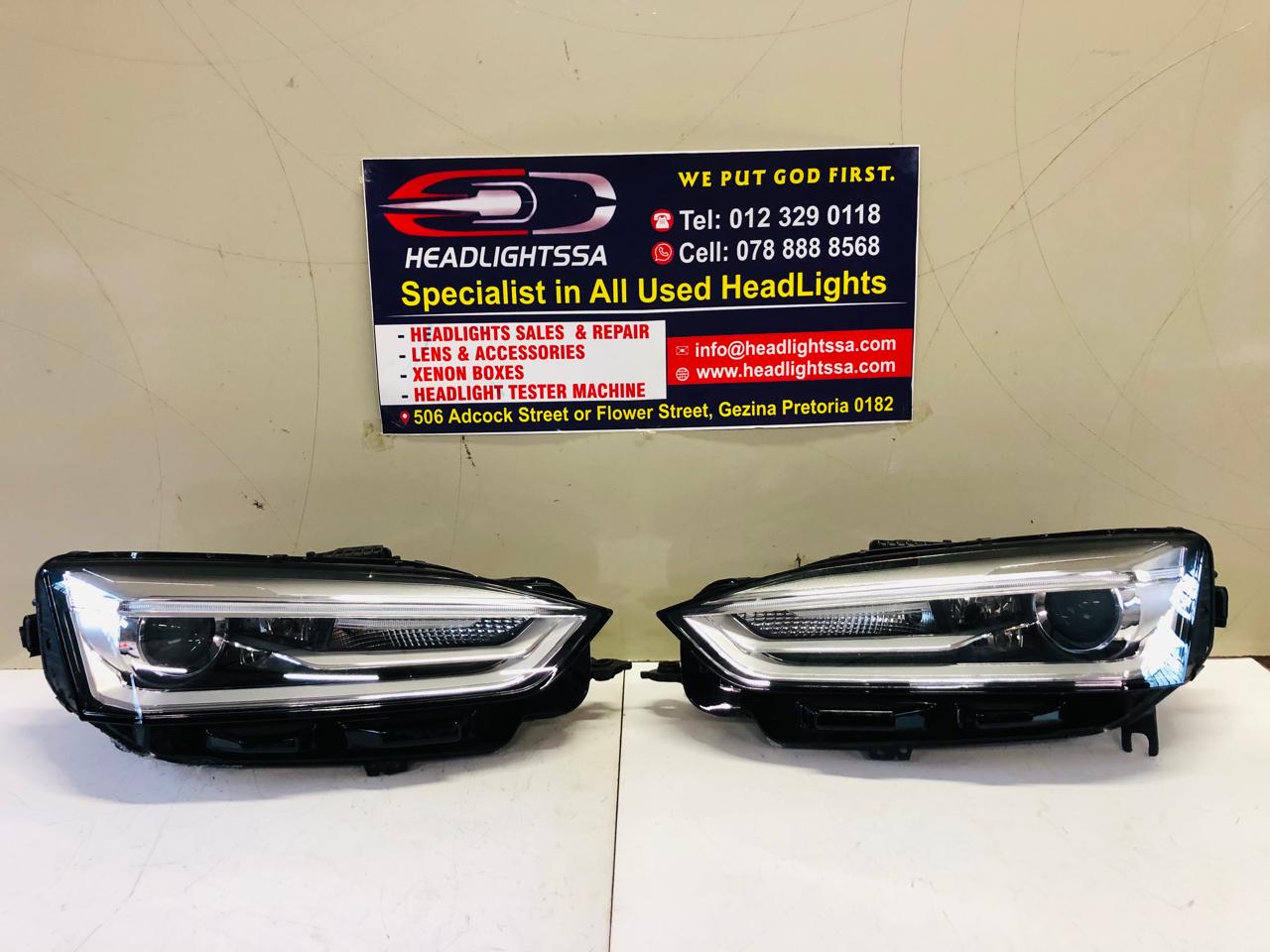 Audi A5 Sportback left and right side headlights (2017) - Private Seller Audi A5 Sportback left and right side headlights (2017) - Private Seller