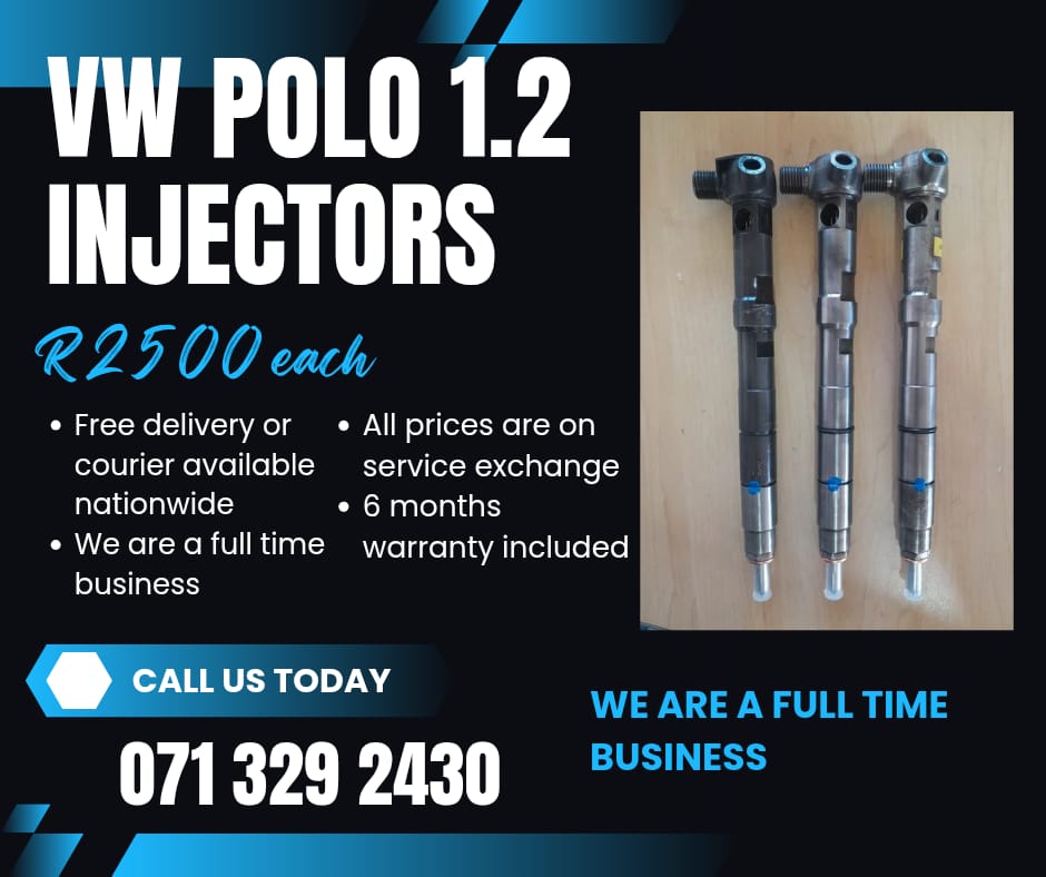 VW POLO 1.2 INJECTORS WITH WARRANTY INCLUDED - Private Seller VW POLO 1.2 INJECTORS WITH WARRANTY INCLUDED - Private Seller