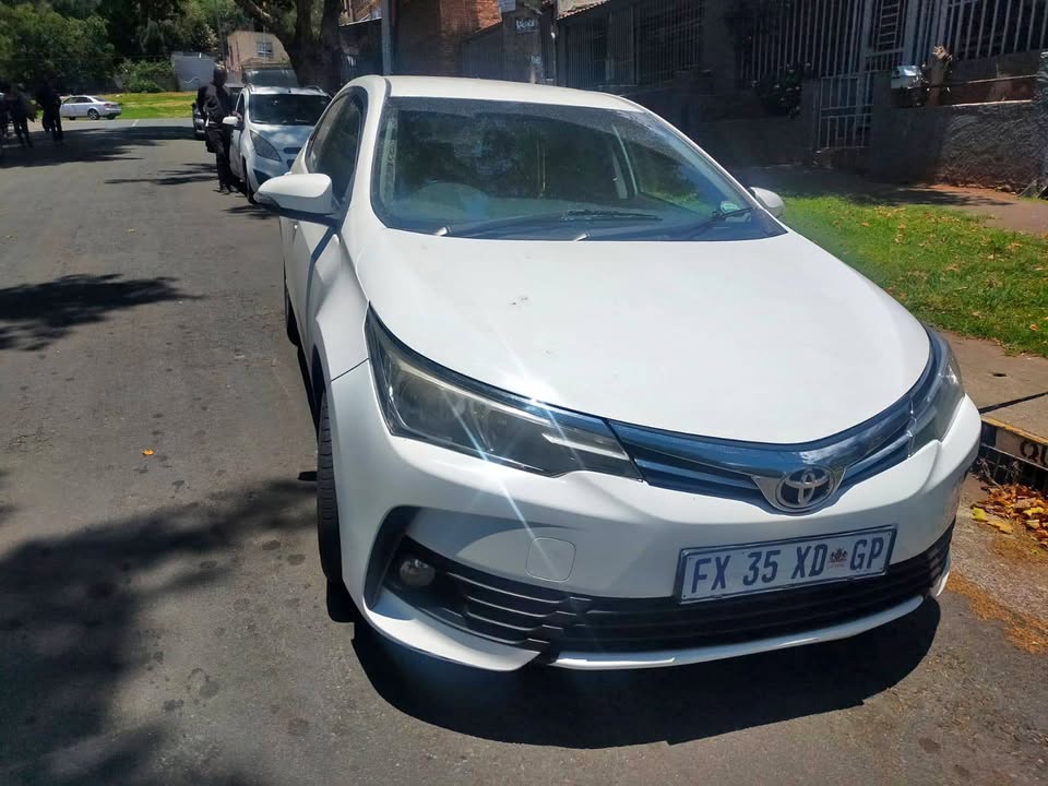 2017 Toyota Corolla Prestige. Engine Capacity 1.6 Petrol, Manual, White Color