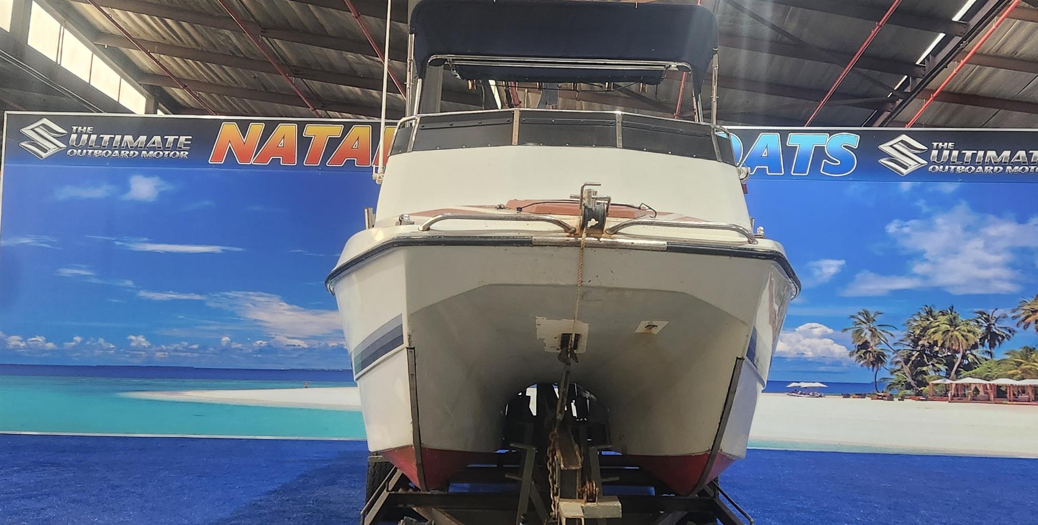 TOMCAT 22 FT ON TRAILER 2 X 140 SUZUKI 4 STROKES 1400 HOURS