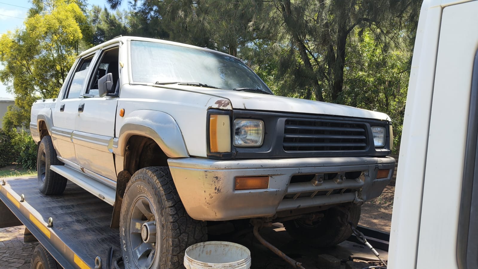 4x4 mitsubishi colt box shape with v6 engine stripping for spares - Private Seller 4x4 mitsubishi colt box shape with v6 engine stripping for spares - Private Seller