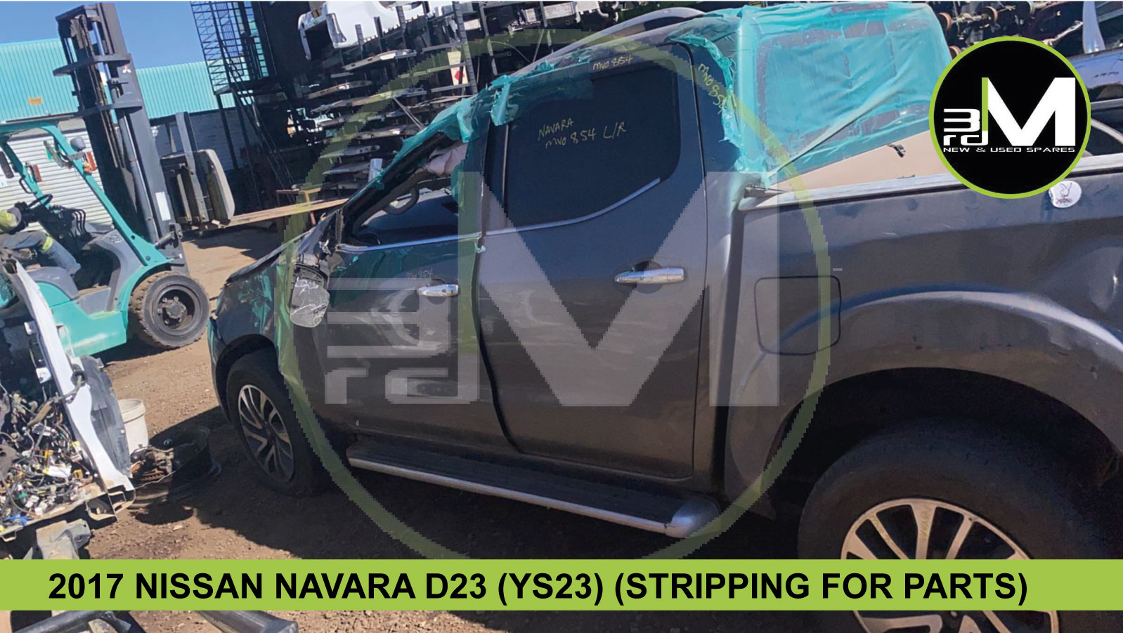 2017 NISSAN NAVARA D23 (YS23) (STRIPPING FOR PARTS)