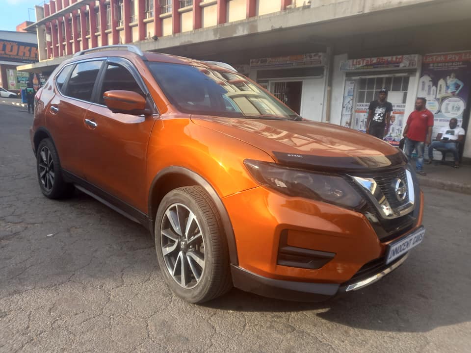 2018 NISSAN X-TRAIL 1.6 PETROL ENGINE, SUV, AUTOMATIC, ORANGE COLOUR, MILEAGE 107000KM