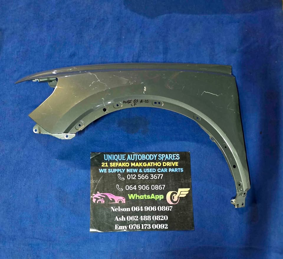 Audi Q3 Left Fender 2018 – 2025
