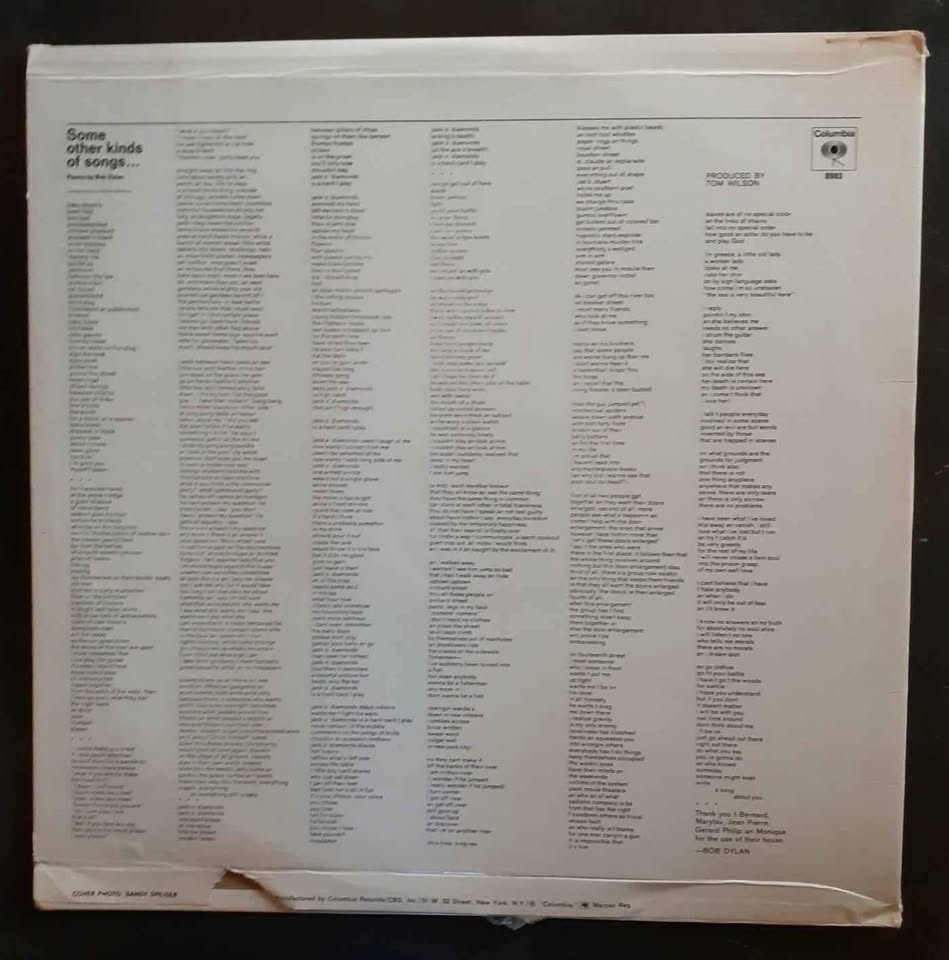 Bob Dylan - Another Side of Bob Dylan LP Record