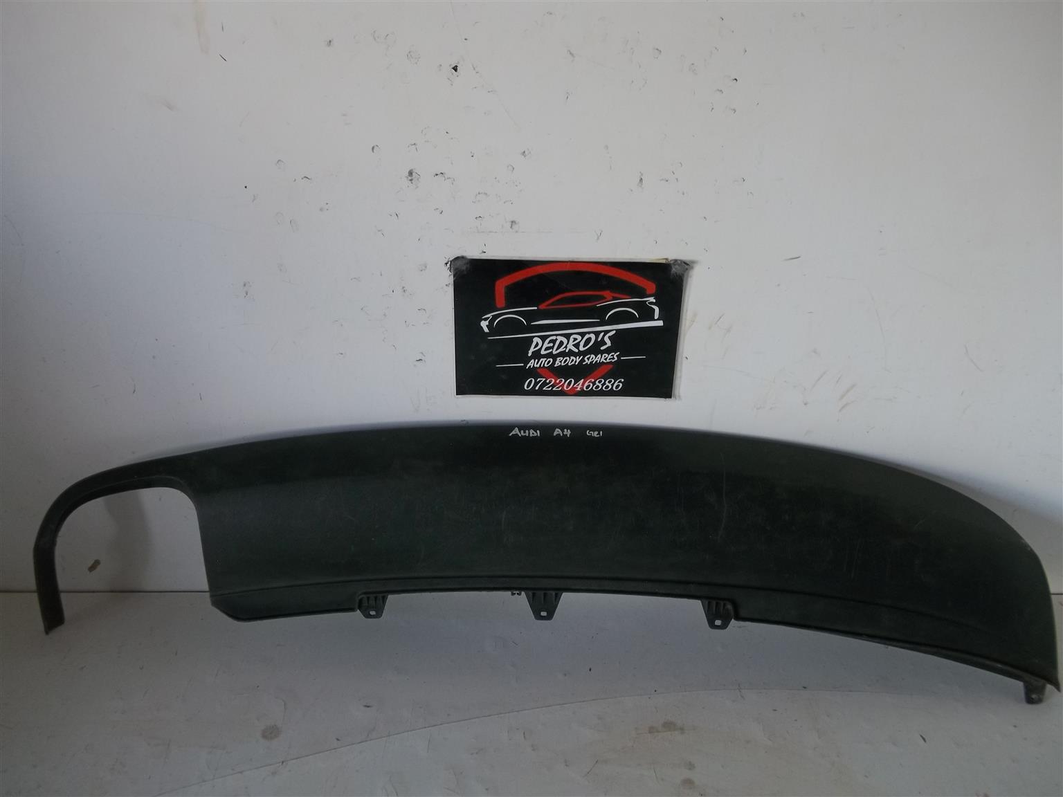 Audi A4 rear bumper spoiler - Private Seller Audi A4 rear bumper spoiler - Private Seller
