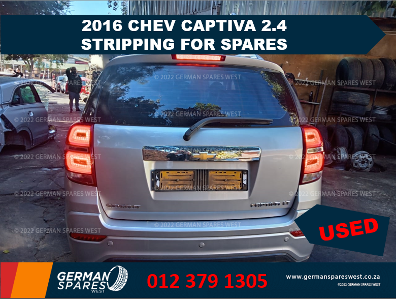 2016 CHEV CAPTIVA 2.4 STRIPPING FOR SPARES - Private Seller 2016 CHEV CAPTIVA 2.4 STRIPPING FOR SPARES - Private Seller
