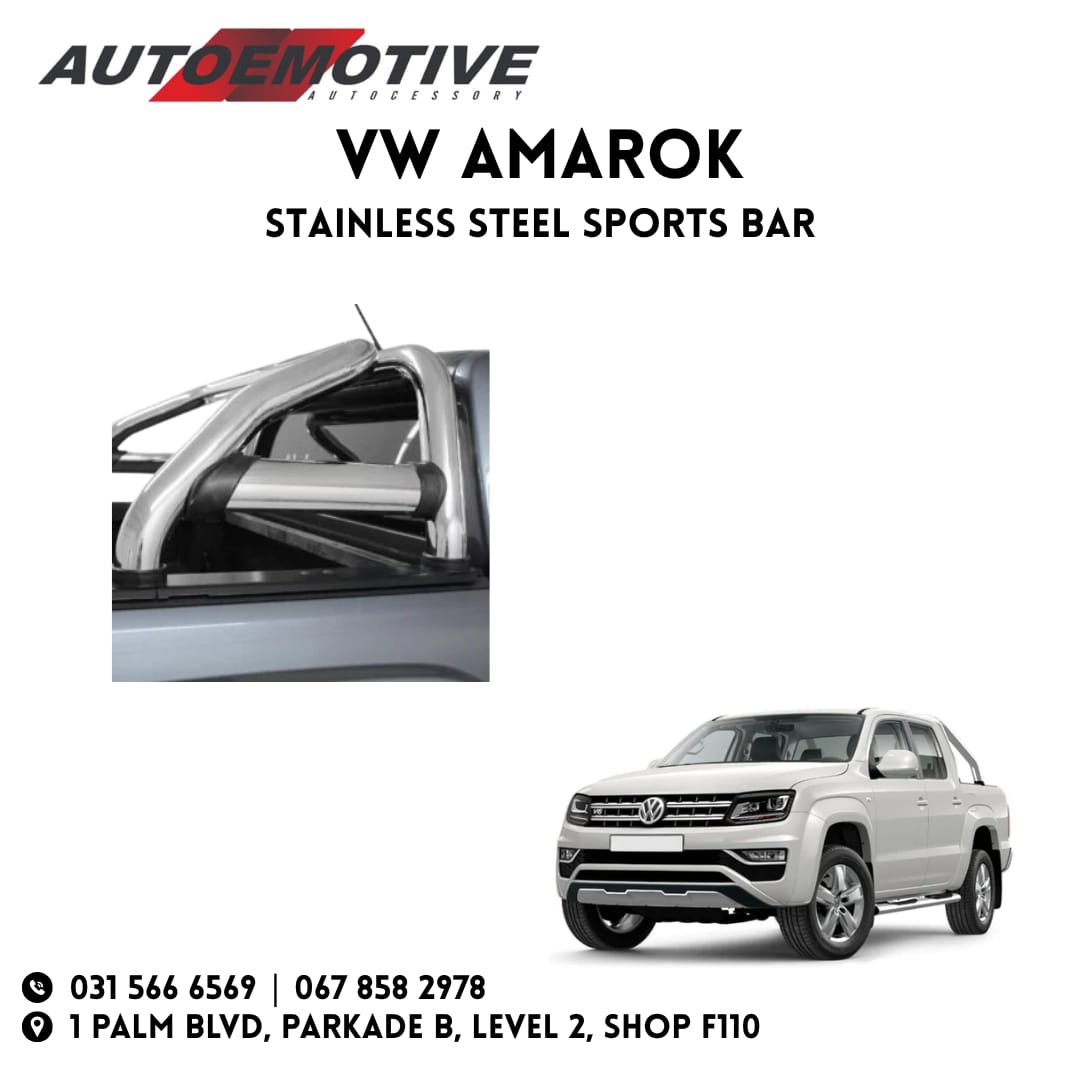 Volkswagen Amarok | Sports Bar Stainless Steel | Supplied and Fitted - Umhlanga - Private Seller Volkswagen Amarok | Sports Bar Stainless Steel | Supplied and Fitted - Umhlanga - Private Seller
