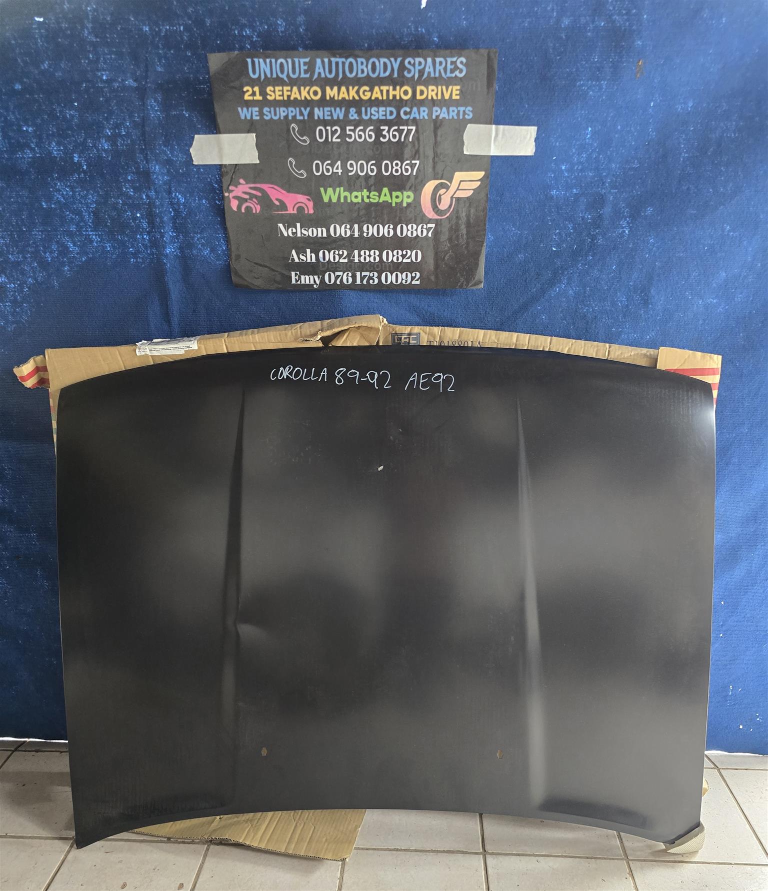 Toyota Corolla AE92 Bonnet Toyota Corolla AE92 Bonnet