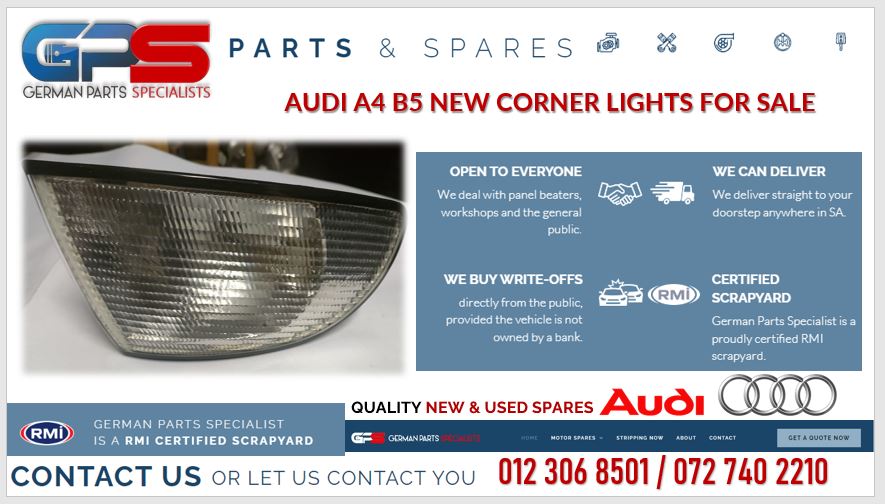 AUDI A4 B5 NEW CORNER LIGHTS FOR SALE - Private Seller