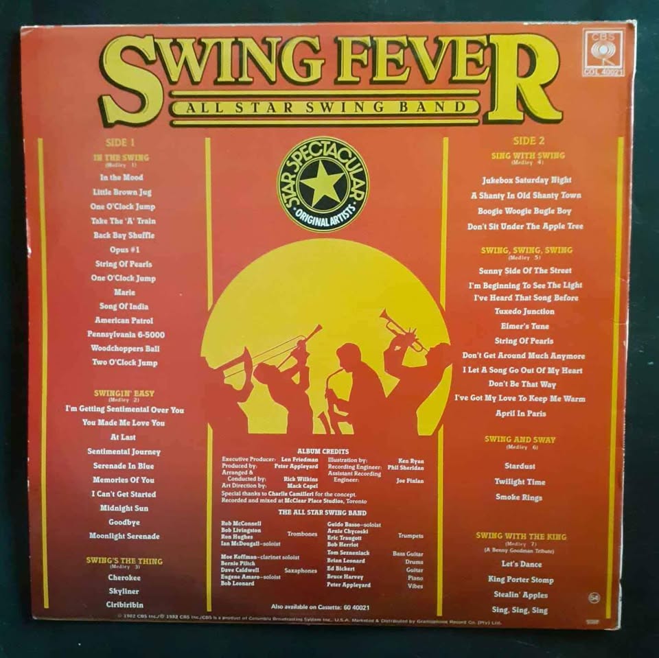 All Star Swing Band - Swing Fever LP Record