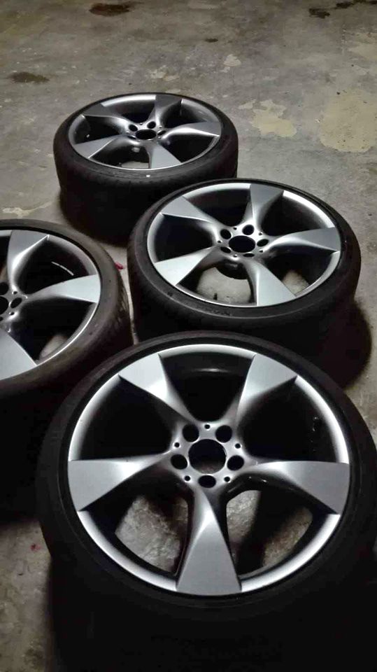 19-In Rims & tires for sale. Fits on Merc, BMW & Audi - Private Seller