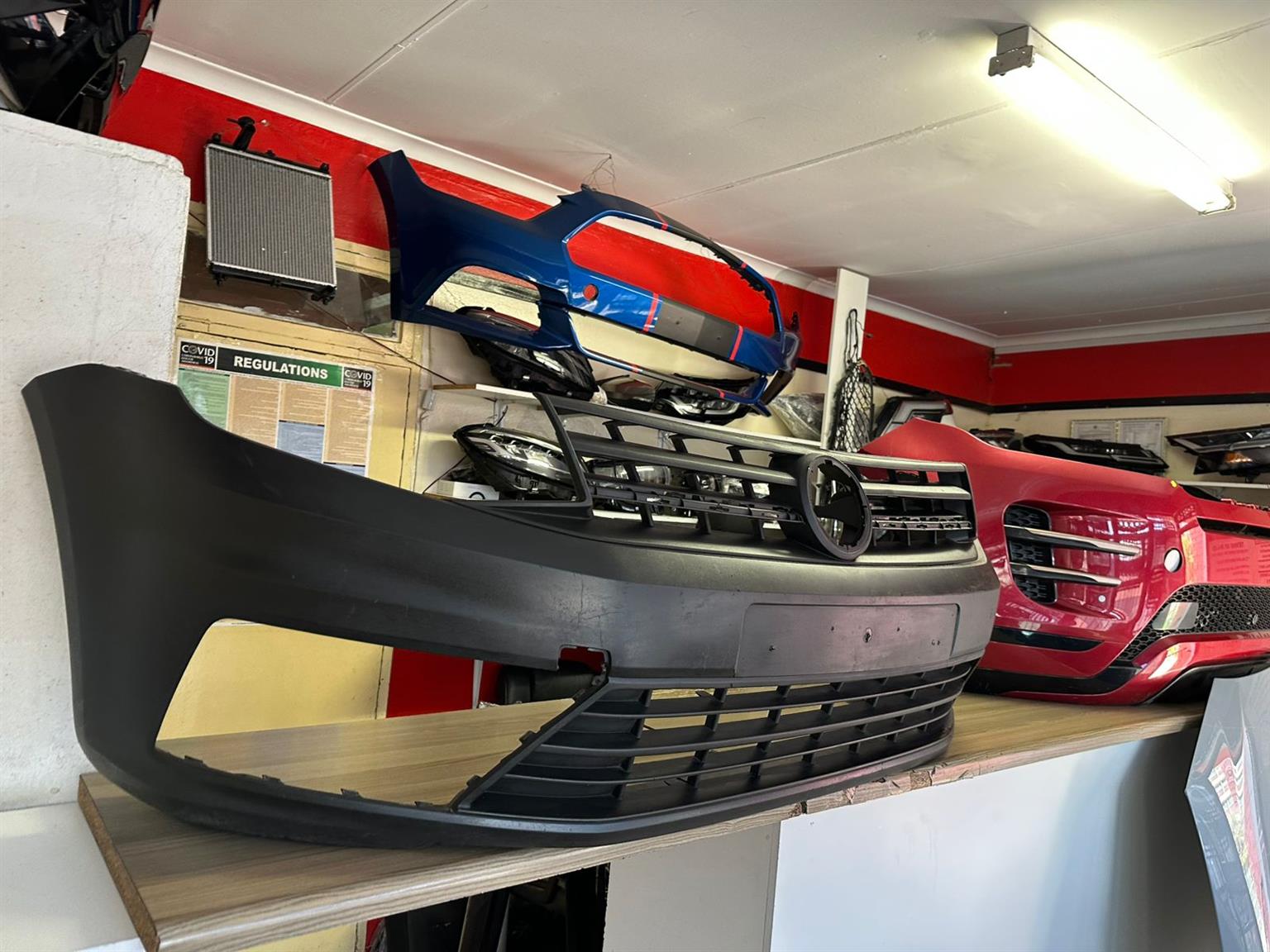 2020 VW CADDY FRONT BUMPER FOR SALE IN A GOOD CONDITION - Private Seller 2020 VW CADDY FRONT BUMPER FOR SALE IN A GOOD CONDITION - Private Seller