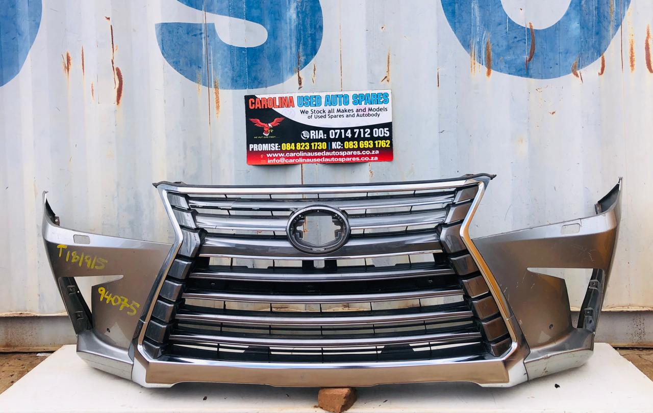 Lexus LX570 complete front bumper (no badge)(2016-2019) - Private Seller