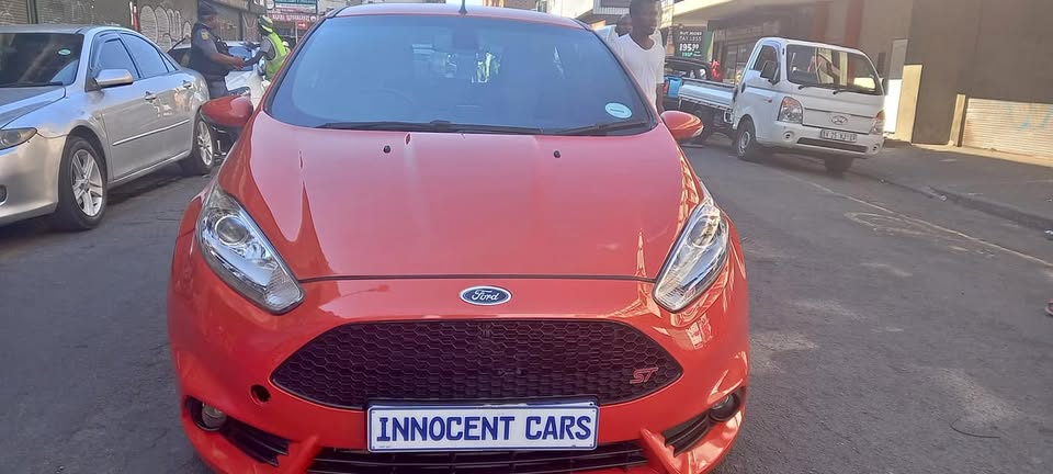 2016 FORD FIESTA 1.6 ECOBOOST  COUPE, PETROL MANUAL, ORANGE COLOUR, MILEAGE 94000KM