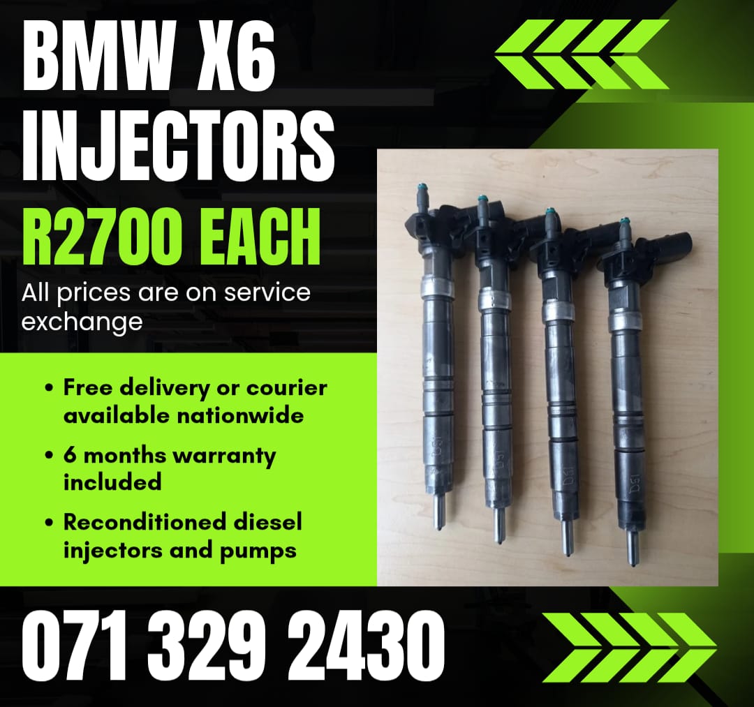 BMW X6 INJECTORS FOR SALE WITH WARRANTY INCLUDED - Private Seller BMW X6 INJECTORS FOR SALE WITH WARRANTY INCLUDED - Private Seller