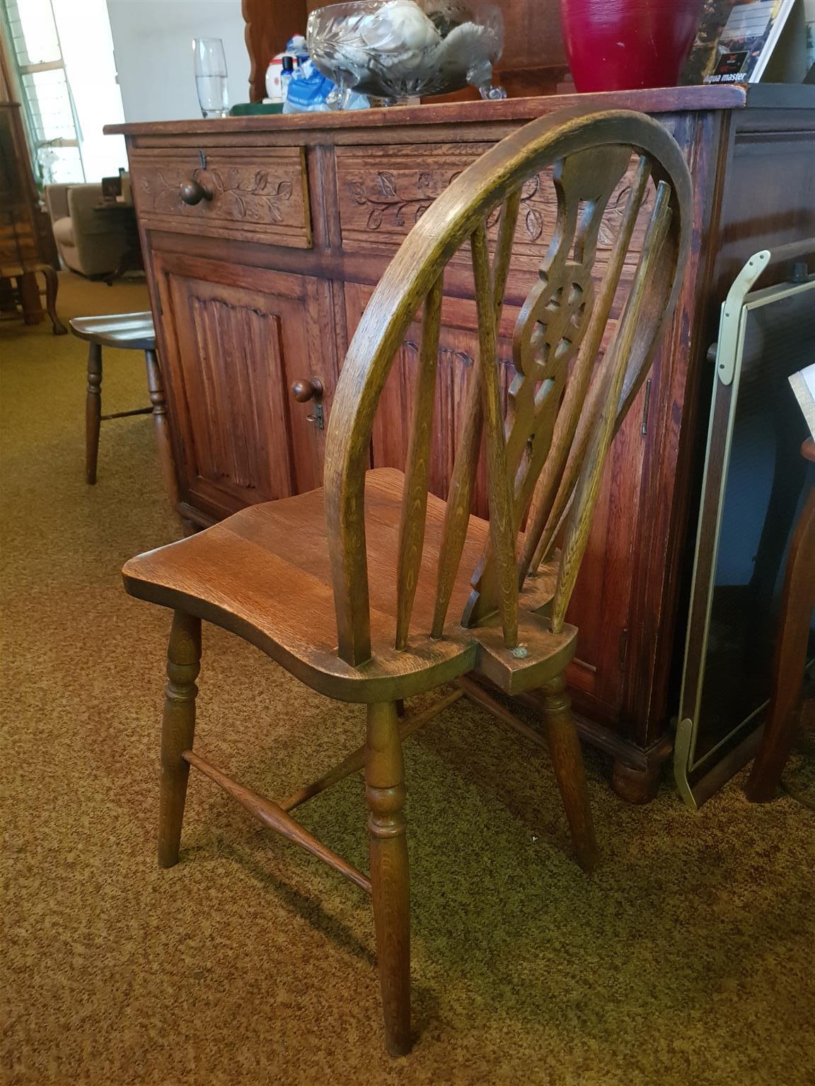 Set of six Windsor Wagon Wheel Chair's Circa1840 -1860