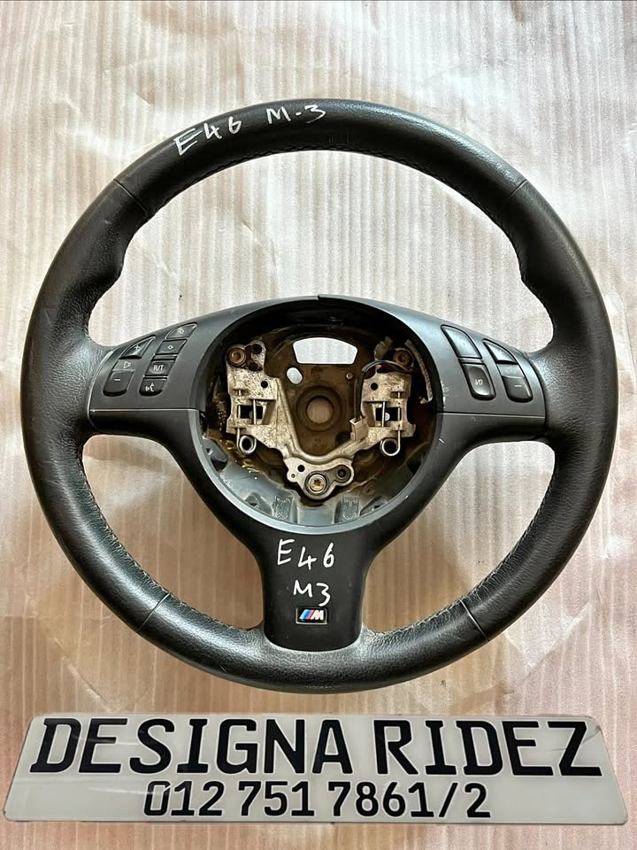 BMW E46 M3 STEERING WHEEL (AIRBAG SOLD SEPARATLEY) AVAILABLE. - Private Seller BMW E46 M3 STEERING WHEEL (AIRBAG SOLD SEPARATLEY) AVAILABLE. - Private Seller