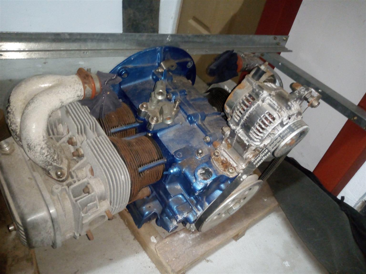 VW performance motor and gearbox combination for a trike