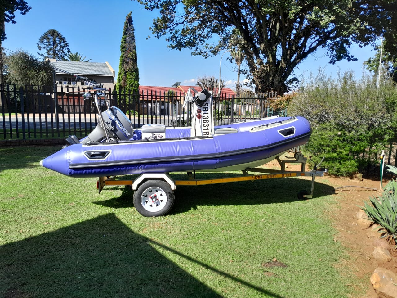 Rubber Duck Boat