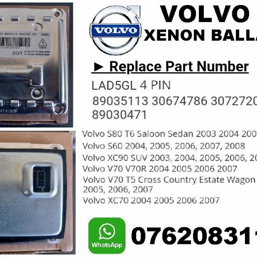 2003 – Volvo Headlight Control  ballast module