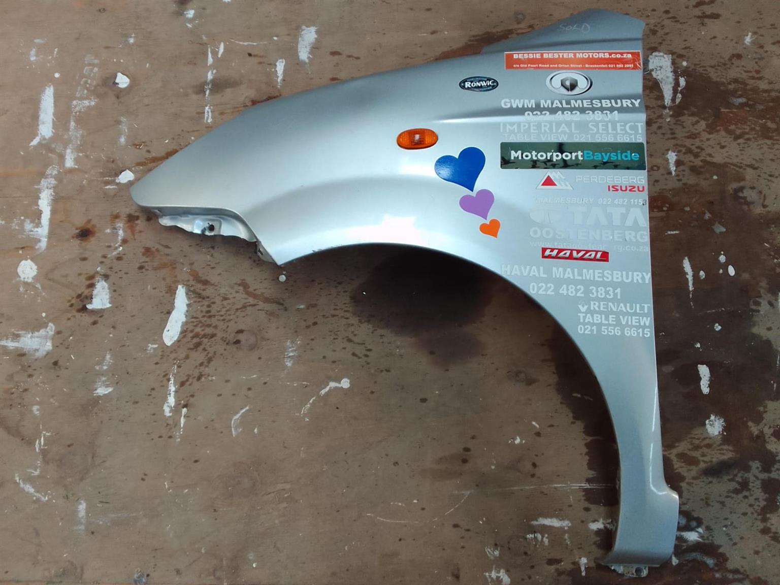 MC 033 Chevrolet Spark fender for sale. - Private Seller