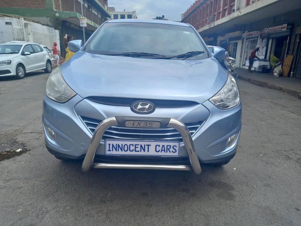 2013 HYUNDAI ix35 2.0 PETROL, MANUAL TRANSMISSION, MILEAGE LIGHT BLUE COLOUR