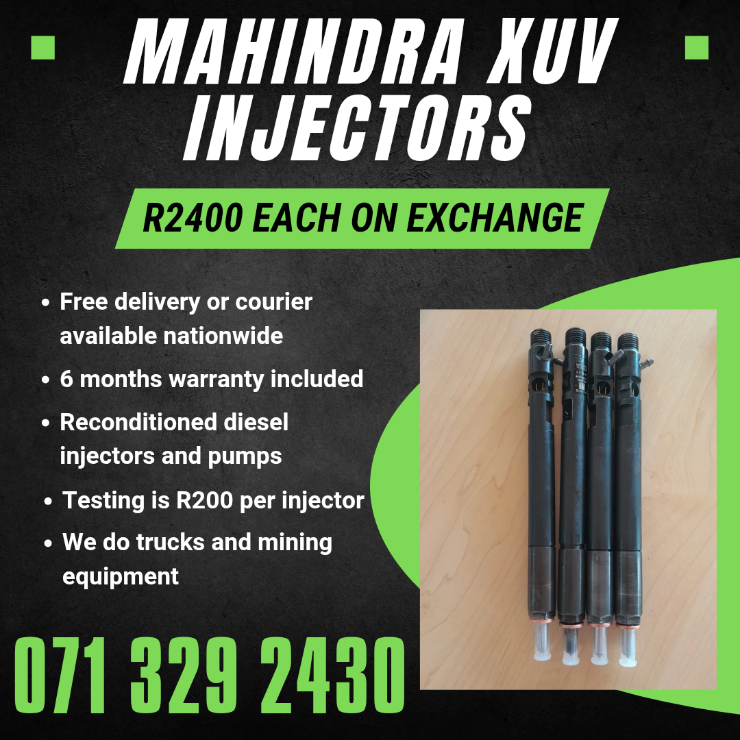 MAHINDRA INJECTORS FOR SALE - Private Seller MAHINDRA INJECTORS FOR SALE - Private Seller