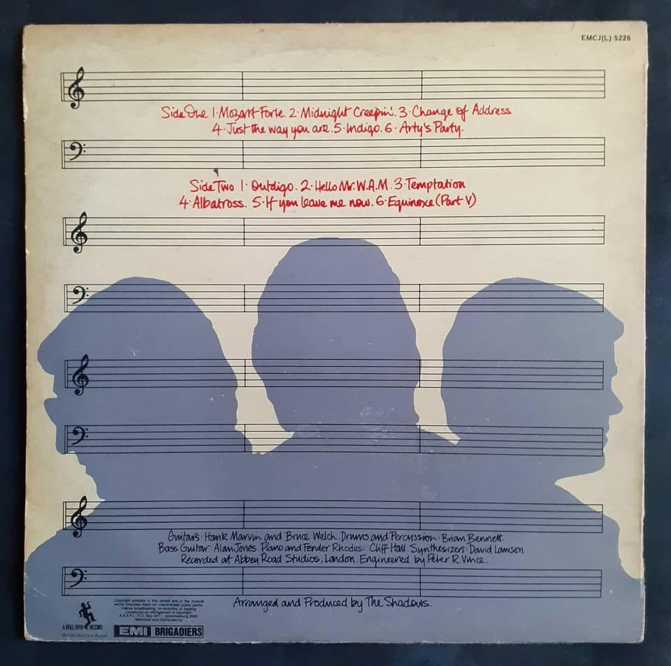 The Shadows - Change of Address LP Record