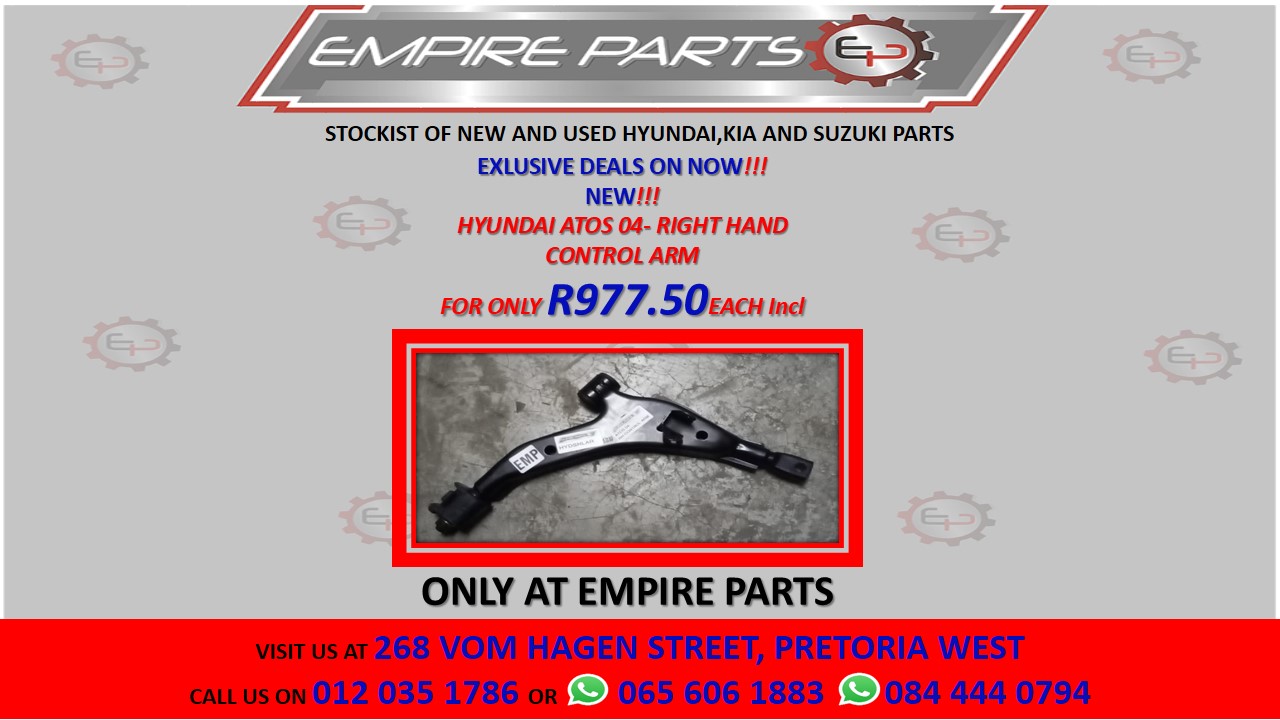 HYUNDAI ATOS 04- RIGHT HAND CONTROL ARM - Private Seller