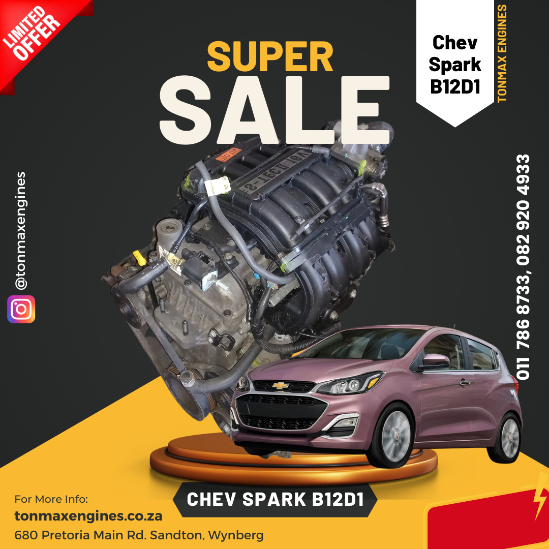 Chev Spark B12D1 Engines for Sale - Private Seller Chev Spark B12D1 Engines for Sale - Private Seller