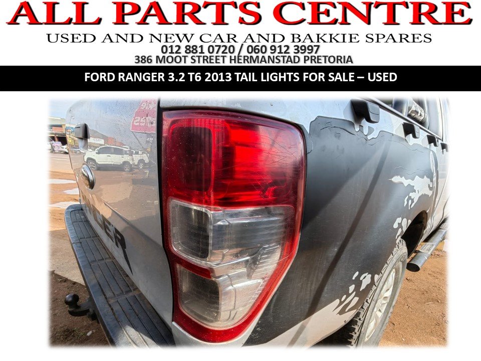 Used Tail Lights for Ford Ranger T6 2013 – For Sale - Private Seller Used Tail Lights for Ford Ranger T6 2013 – For Sale - Private Seller