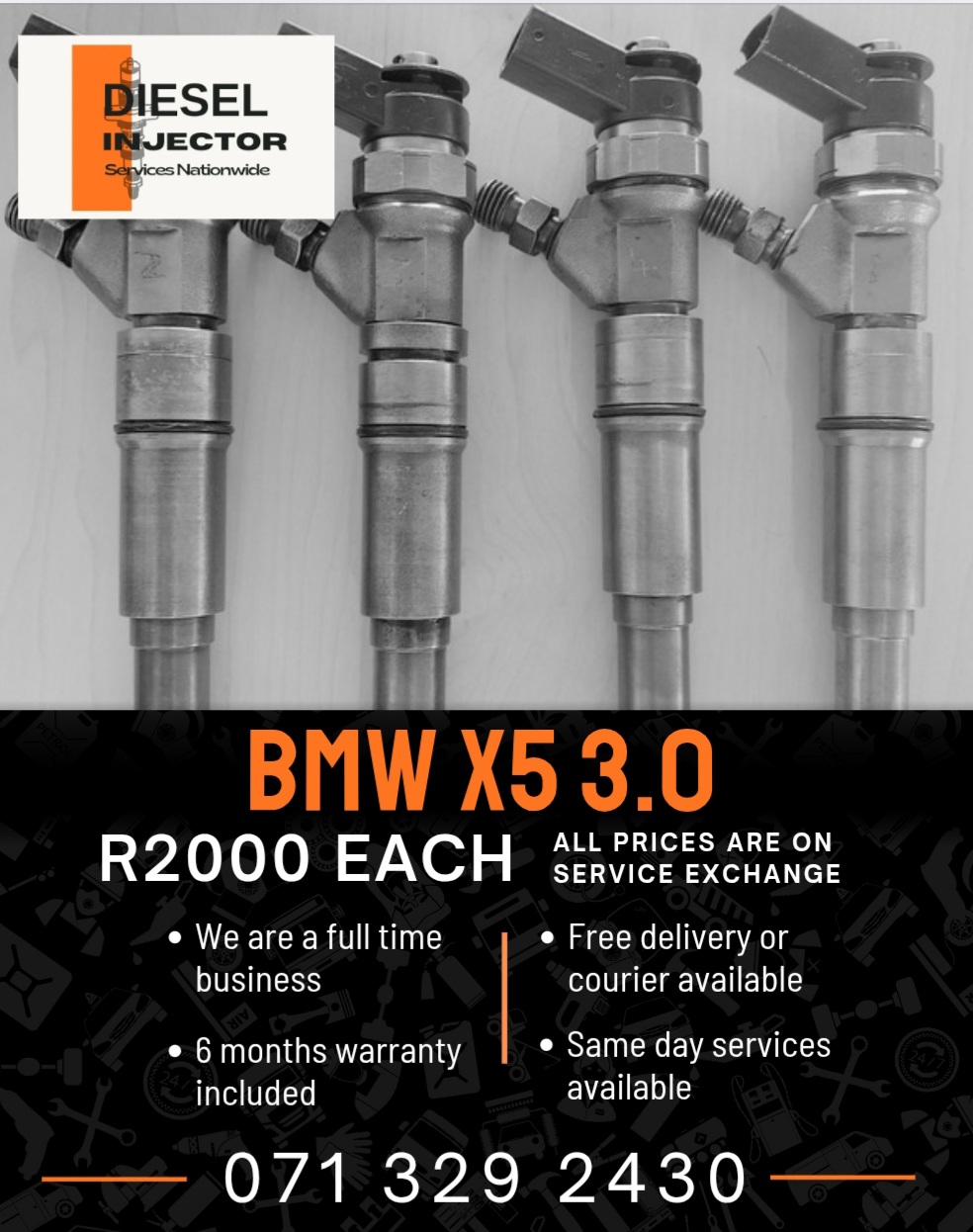 BMW X5 3.0 INJECTORS FOR SALE WITH WARRANTY - Private Seller BMW X5 3.0 INJECTORS FOR SALE WITH WARRANTY - Private Seller