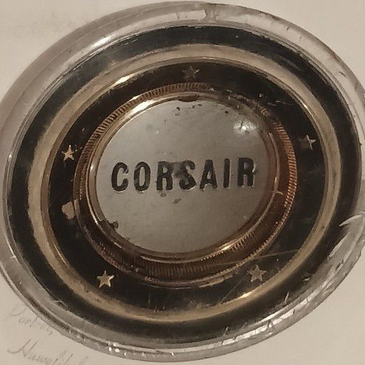 Corsair, license disc crome holder - Private Seller Corsair, license disc crome holder - Private Seller