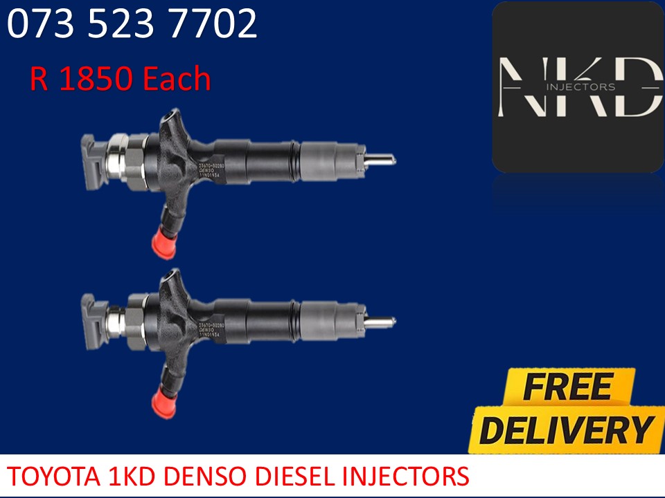 Toyota 1KD Denso Diesel injectors - Private Seller Toyota 1KD Denso Diesel injectors - Private Seller