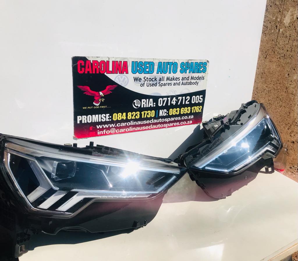Audi Q3 left and right full LED xenon headlights - Private Seller Audi Q3 left and right full LED xenon headlights - Private Seller