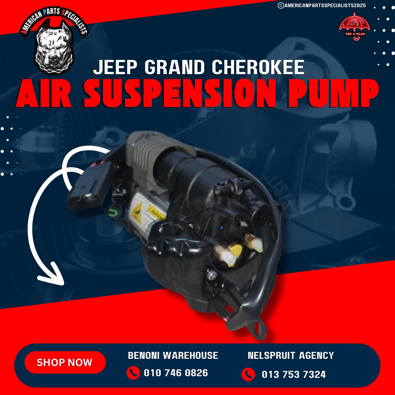 Jeep Air suspension pumps For Sale - Private Seller