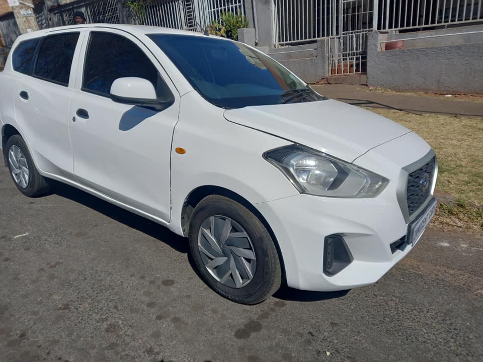 2022 DATSUN GO PLUS 7SEATERS 1.2 ENGINE PETROL, MANUAL, WHITE COLOR, MILEAGE 76000KMS