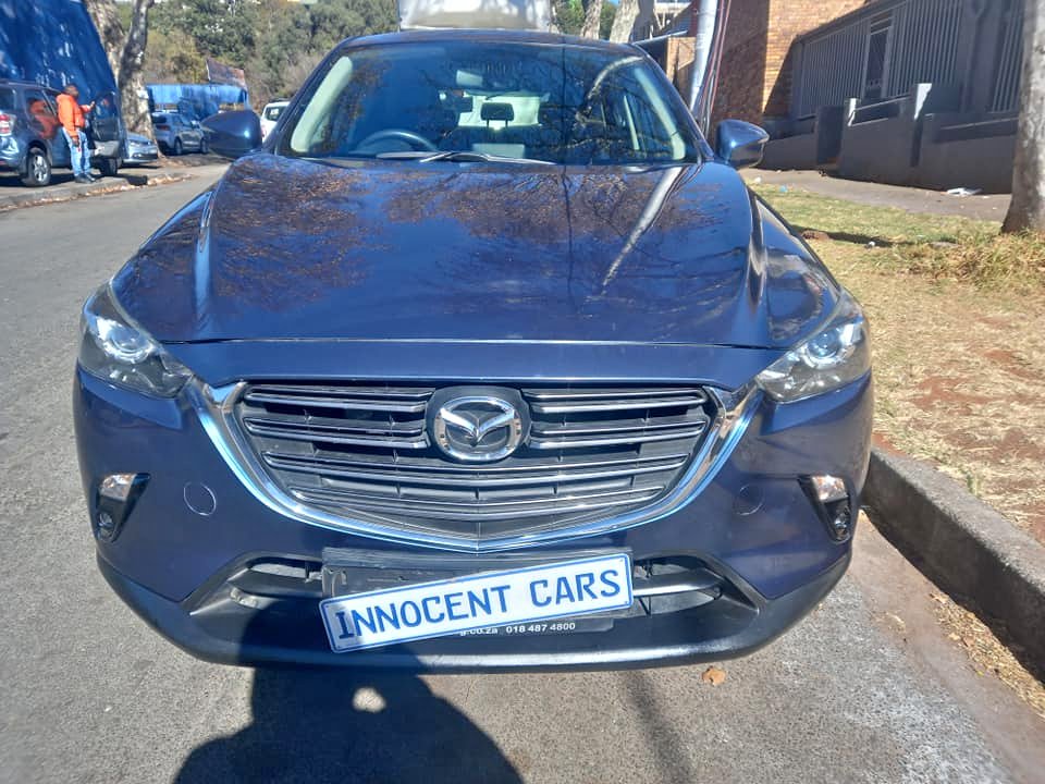 2021 MAZDA Cx3 DYNAMIC 2.0 PETROL ENGINE, MANUAL, BLUE COLOR, MILEAGE 64000KM