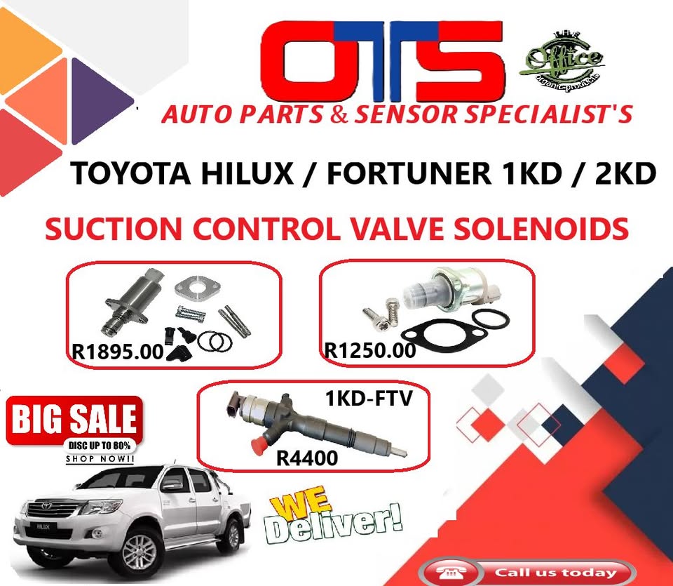 Toyota Hilux Specials replacements parts to auto Sensors We Got You Covered Call Us today - Private Seller