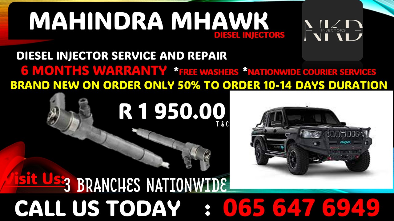 Mahindra Mhawk 2.2 Diesel Injectors - Private Seller Mahindra Mhawk 2.2 Diesel Injectors - Private Seller