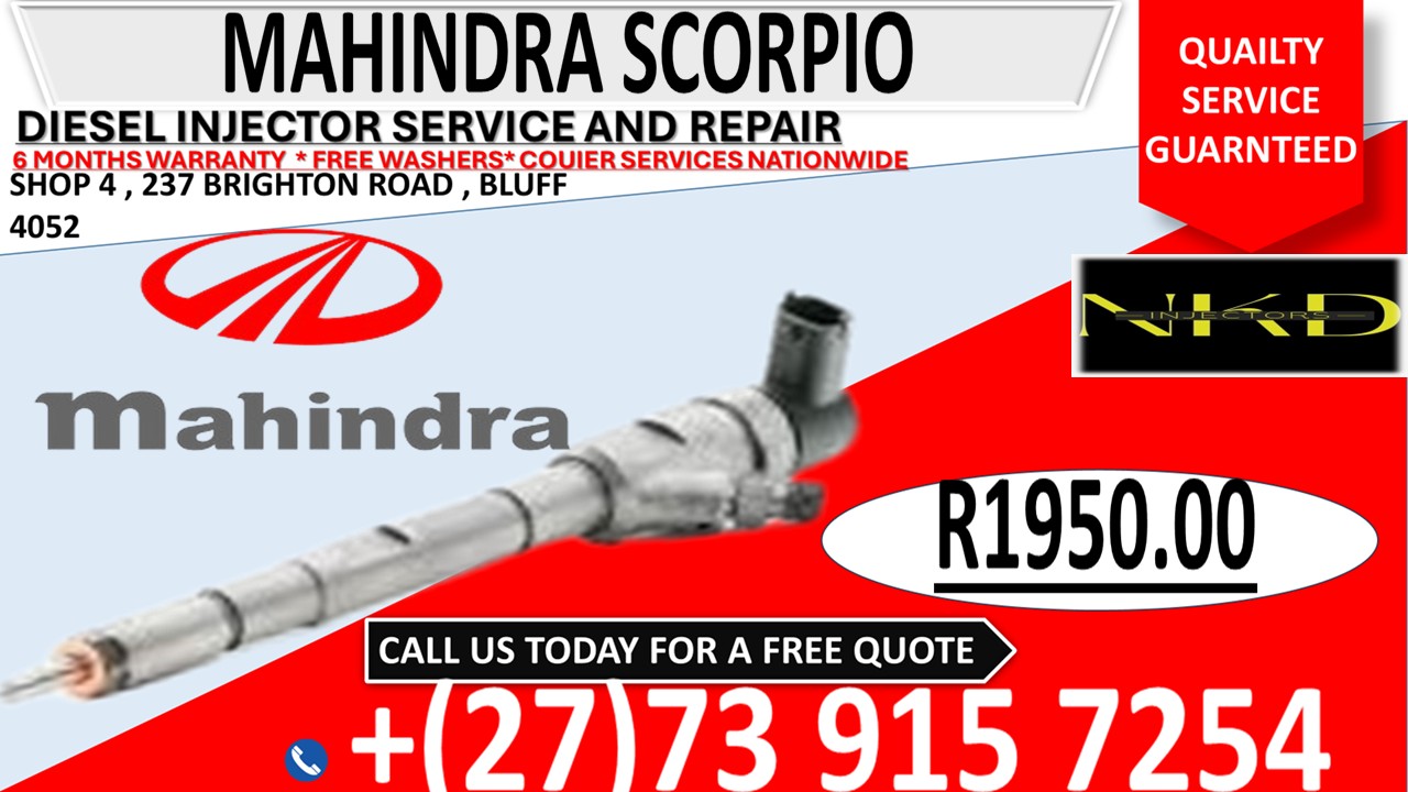 SCORPIO MAHINDRA INJECTORS - Private Seller SCORPIO MAHINDRA INJECTORS - Private Seller