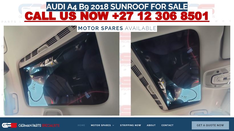 AUDI A4 B9 2018 SUNROOF FOR SALE - Private Seller AUDI A4 B9 2018 SUNROOF FOR SALE - Private Seller