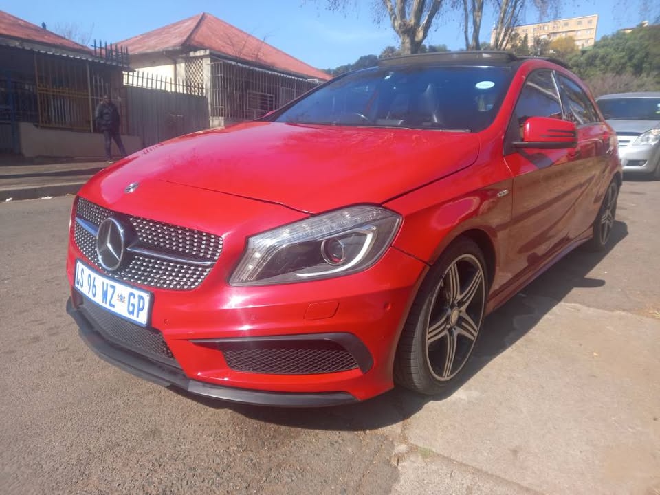 2015 Mercedes Benz A250 AMG PETROL, Automatic, Red, 89000kms Spare Sunroof, Leather