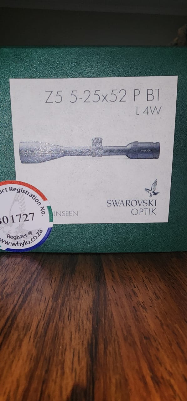 Swarovski Z5 5-25×52 P BT L4w