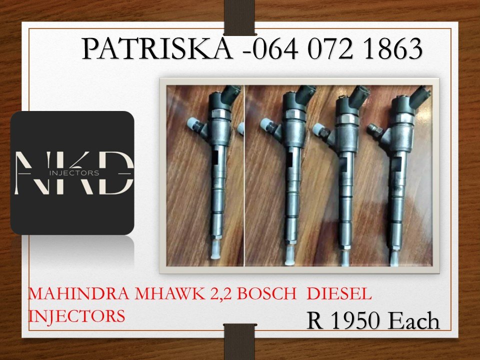 MAHINDRA MHAWK 2,2 INJECTORS FOR SALE - Private Seller MAHINDRA MHAWK 2,2 INJECTORS FOR SALE - Private Seller