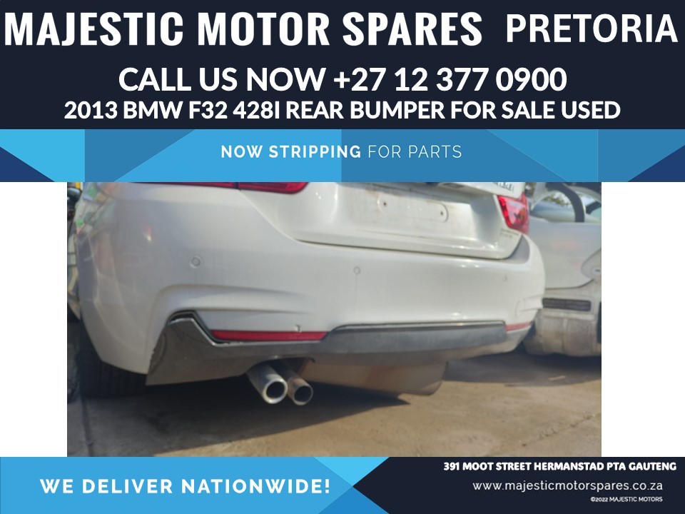 BMW f32 428i rear bumper for sale - Private Seller BMW f32 428i rear bumper for sale - Private Seller