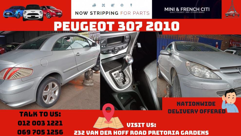 Peugeot 307 (2010) Now Stripping for Spares at Mini & French Citi! - Private Seller