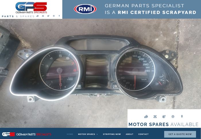 AUDI A5 2.0 TFSI CDN 2011 USED CLUSTER / SPEEDOMETER FOR SALE - Private Seller AUDI A5 2.0 TFSI CDN 2011 USED CLUSTER / SPEEDOMETER FOR SALE - Private Seller